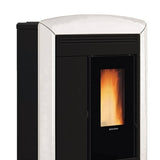 Extraflame Souvenir Plus Lux 5.0 Pelletofen 287 m³ Gusseisen Majolika Weiß 3