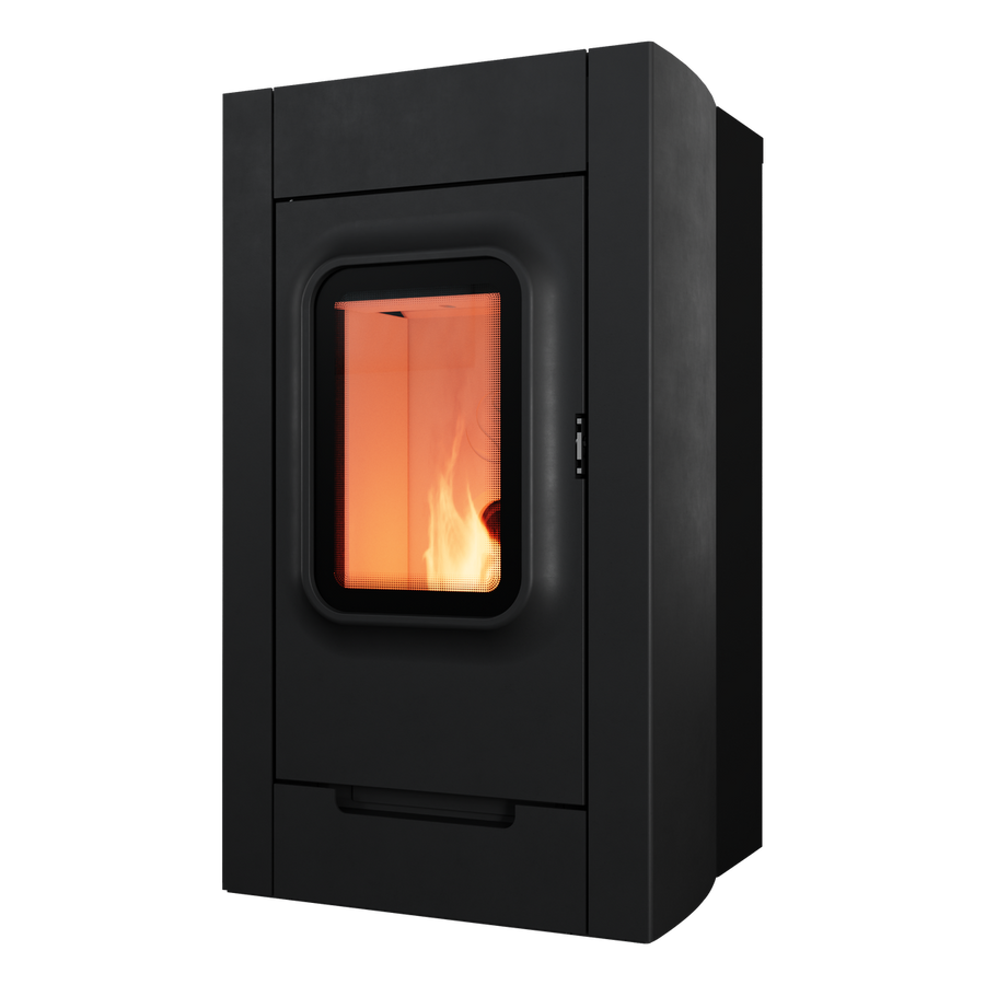 Hark Pelletofen Ecomat 12 raumluftunabhängig 6 oder 8 kW Farbdisplay