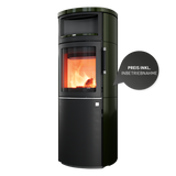 HARK Hybrid.8 Hybridofen Pellet & Scheitholz mit App-Steuerung Timer-Funktion 1