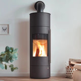 Olsberg Muna PowerBloc Kaminofen 6 kW raumluftunabhängig rund 3