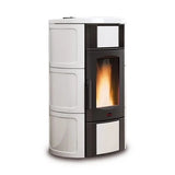 La Nordica Extraflame Iside Idro H15 Pelletofen wassergeführt 18,1 kW Majolika 1