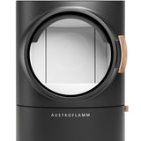 Austroflamm Clou Xtra Back Kaminofen Stahl Gussgrau 5