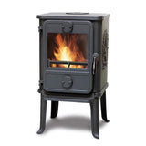 Morsø 1412 Gussofen 5,3 kW Strahlungsofen – ikonisches Eichhörnchen-Motiv 1